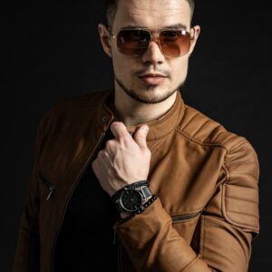 Mocassins souples daim brossé